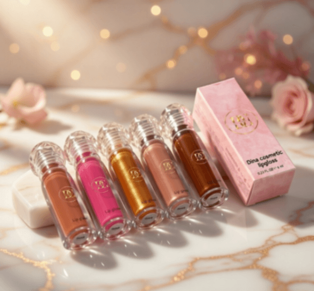 Flower lid Lip Gloss